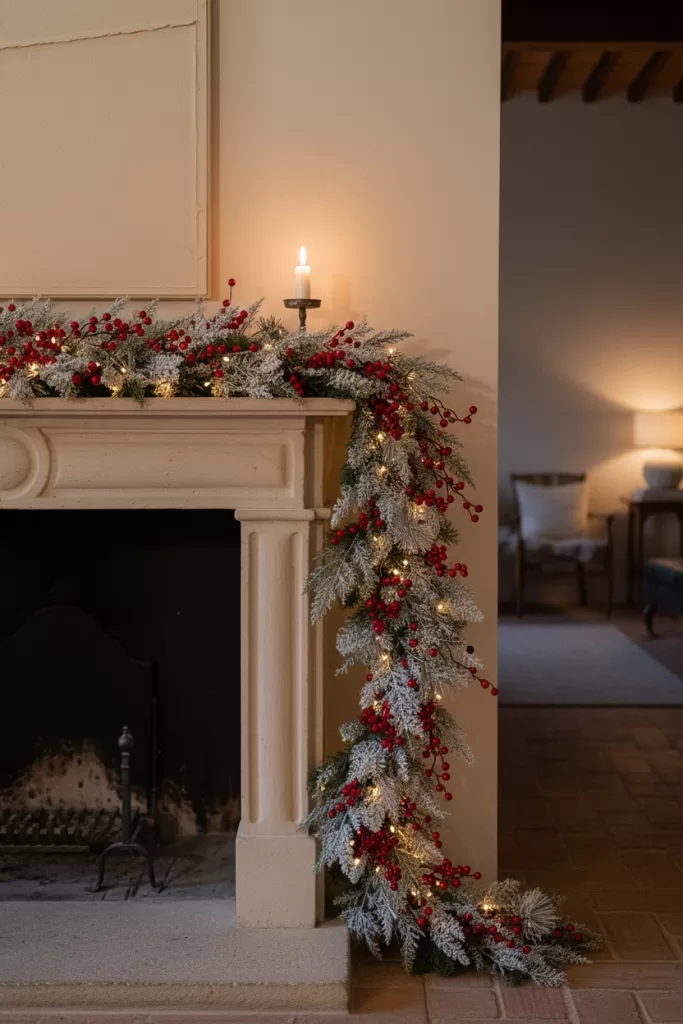 Décorer sa cheminée à Noël : 5 idées inspirantes