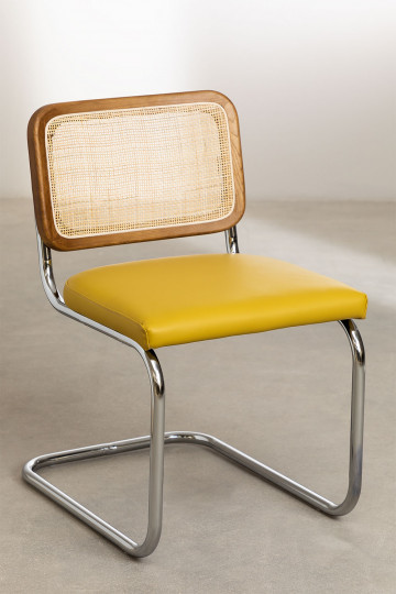 Silla de Comedor en Madera de Olmo Asly - SKLUM