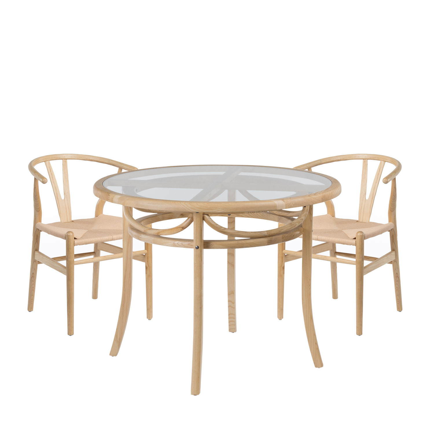 Pack Mesa Thon Madera & 2 Sillas Uish
