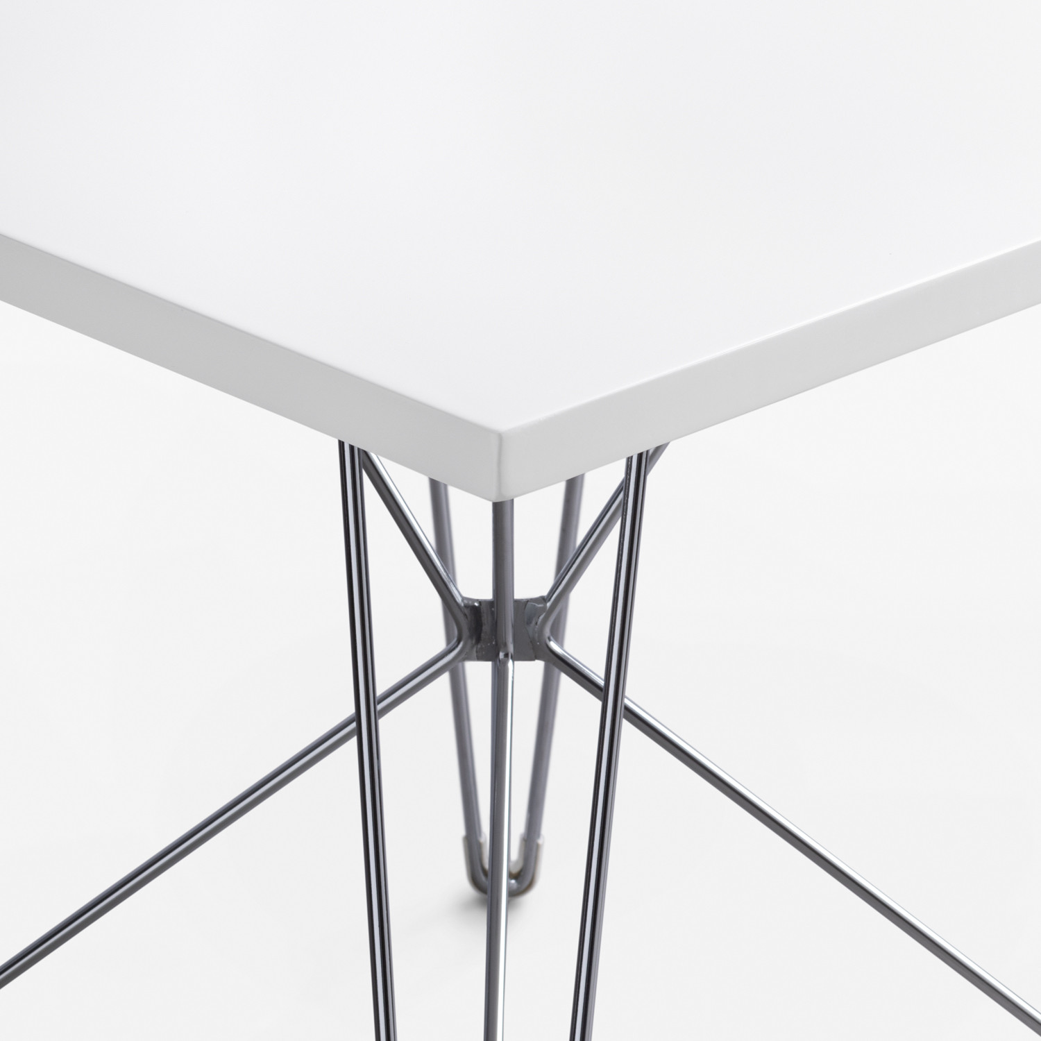 Mesa Cuadrada de Comedor MDF (100x100 cm) Scand Brich Edition - SKLUM