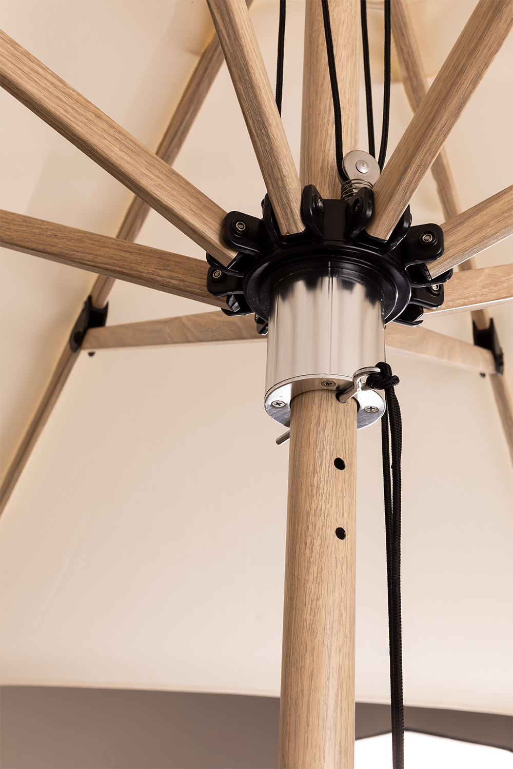 Sombrilla en Tela y Acero Boors - SKLUM