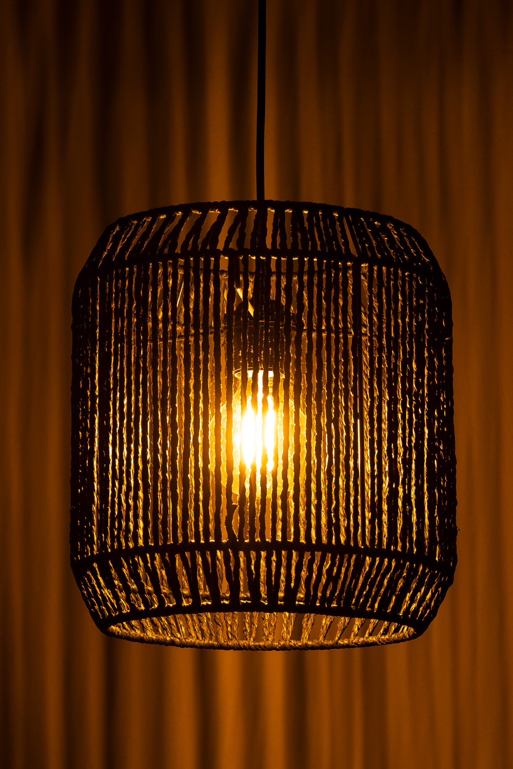 Lámpara de Techo en Papel Trenzado Ydae - SKLUM