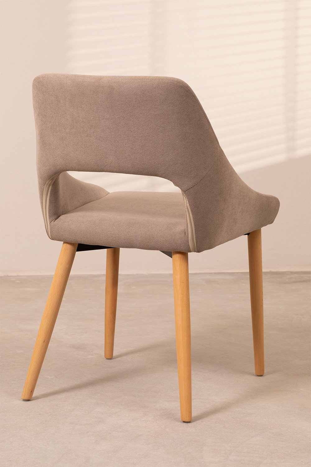 Silla de Comedor en Madera de Haya Luan SKLUM