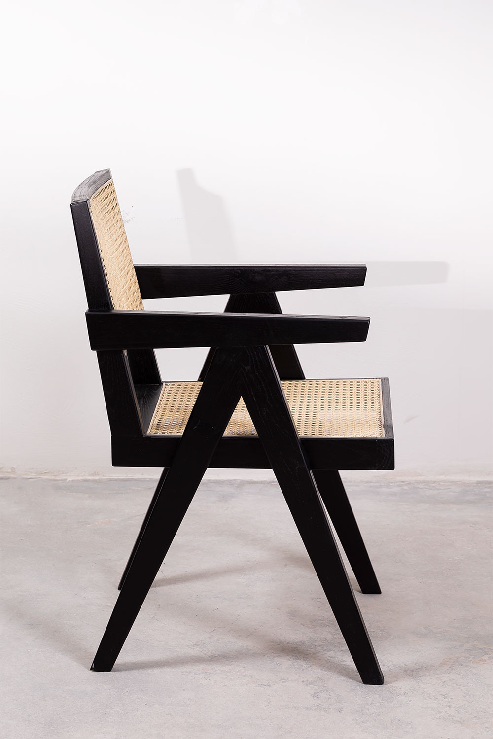 Silla con Reposabrazos en Madera Lali - SKLUM