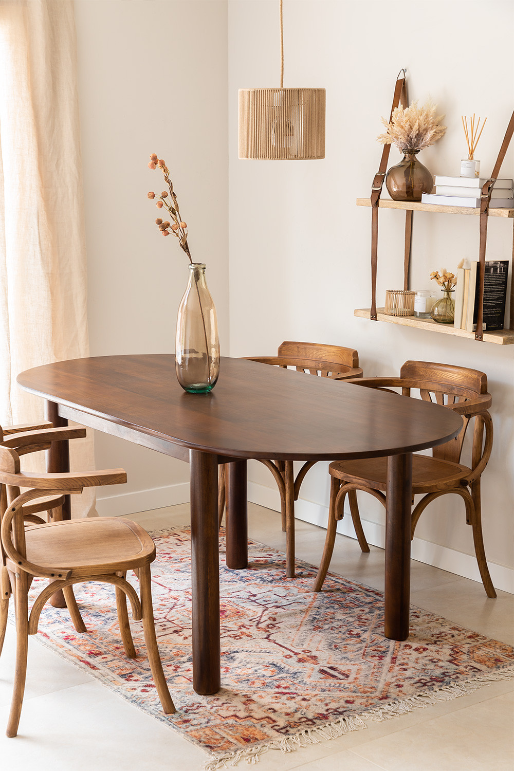 Mesa de Comedor Ovalada (180x90 cm) Alis - SKLUM