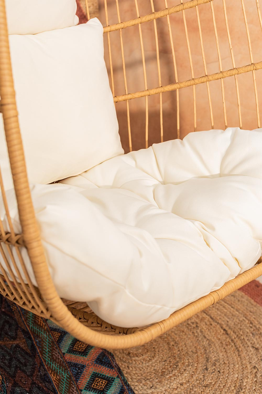 Hamaca Colgante en Mimbre Zosky - SKLUM