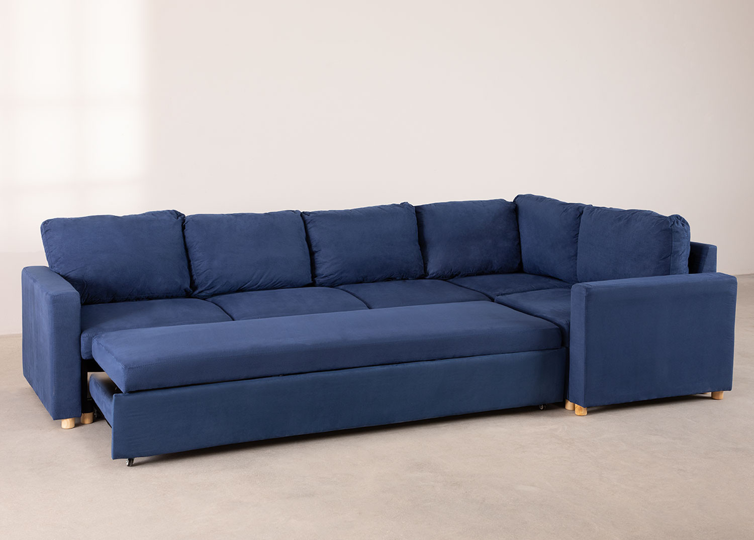 Sofá Cama Rinconera 4 plazas en Tela Anders SKLUM