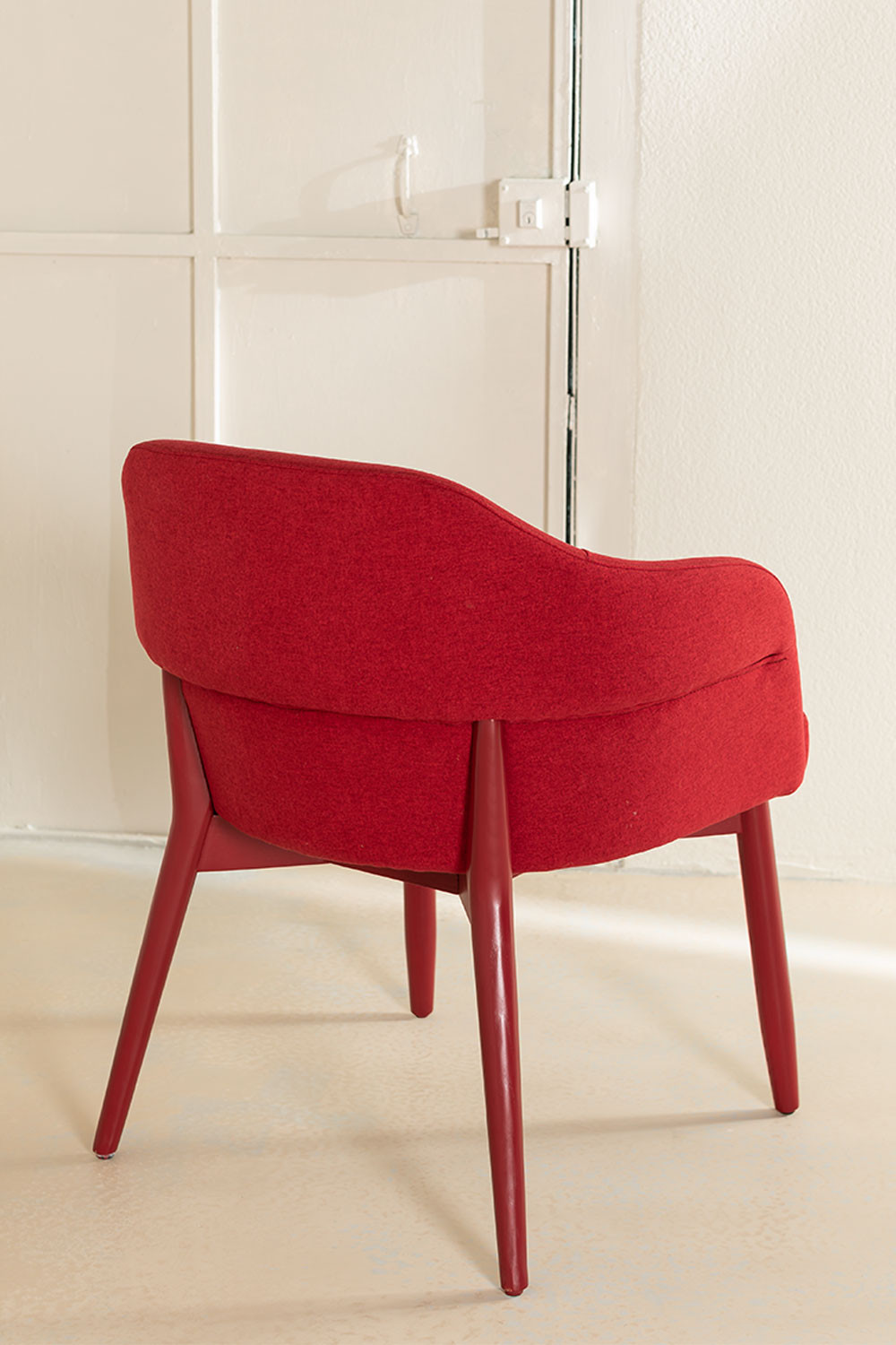 Silla de Comedor con Reposabrazos en Madera Poles - SKLUM