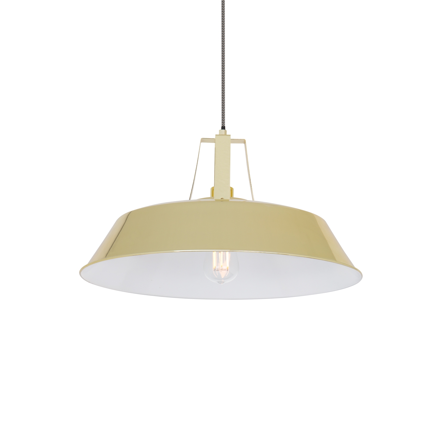 Metallic Workshop Lamp