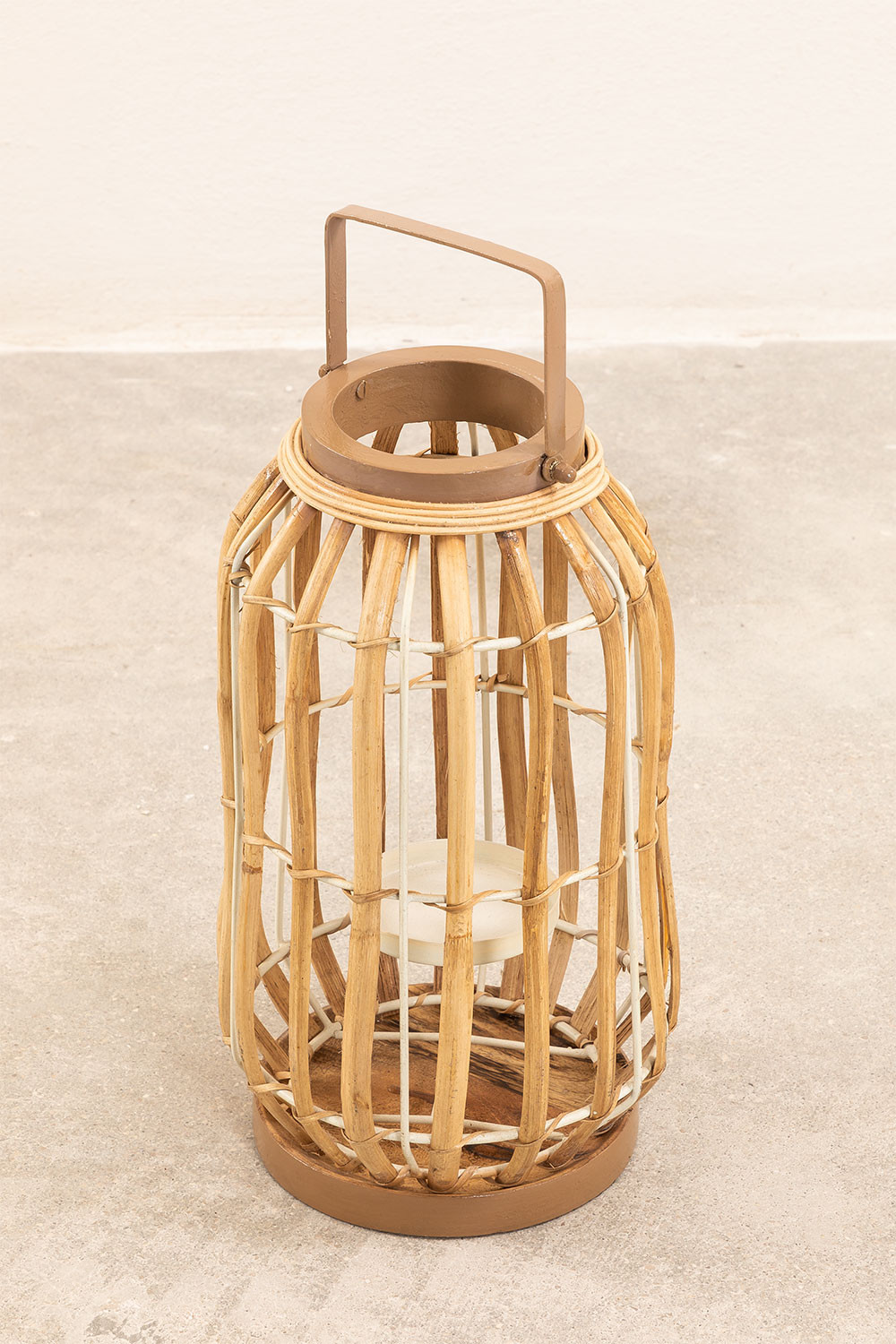 Candle Holders in Rattan Dord SKLUM