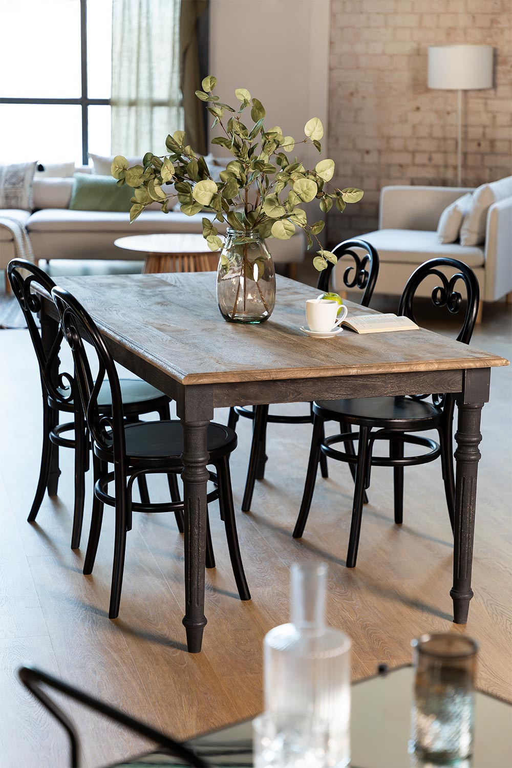 Vintage Dining Table 180x90 Cm Ushar SKLUM Vintage Dining Table 180x90 Cm Ushar SKLUM