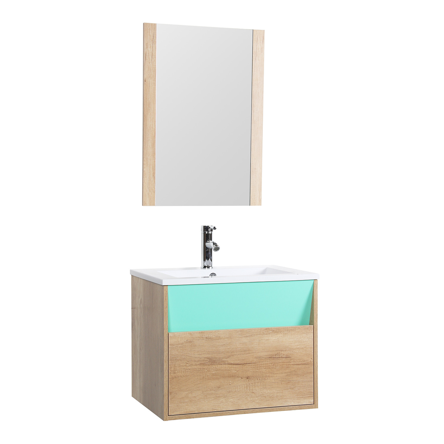 Set de Lavabo con Espejo Lorah