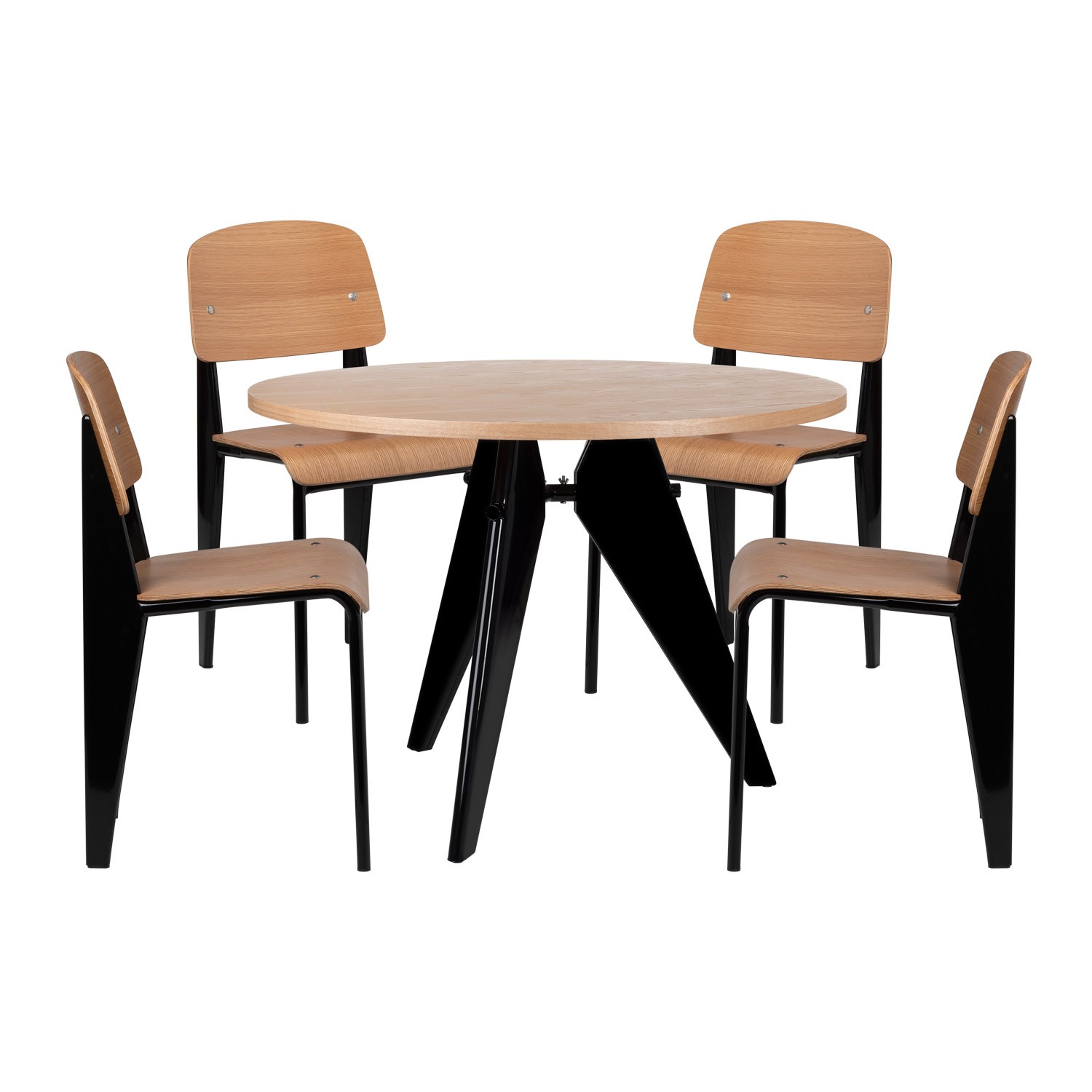 Pack 4 Sillas And & 1 Mesa And SKLUM