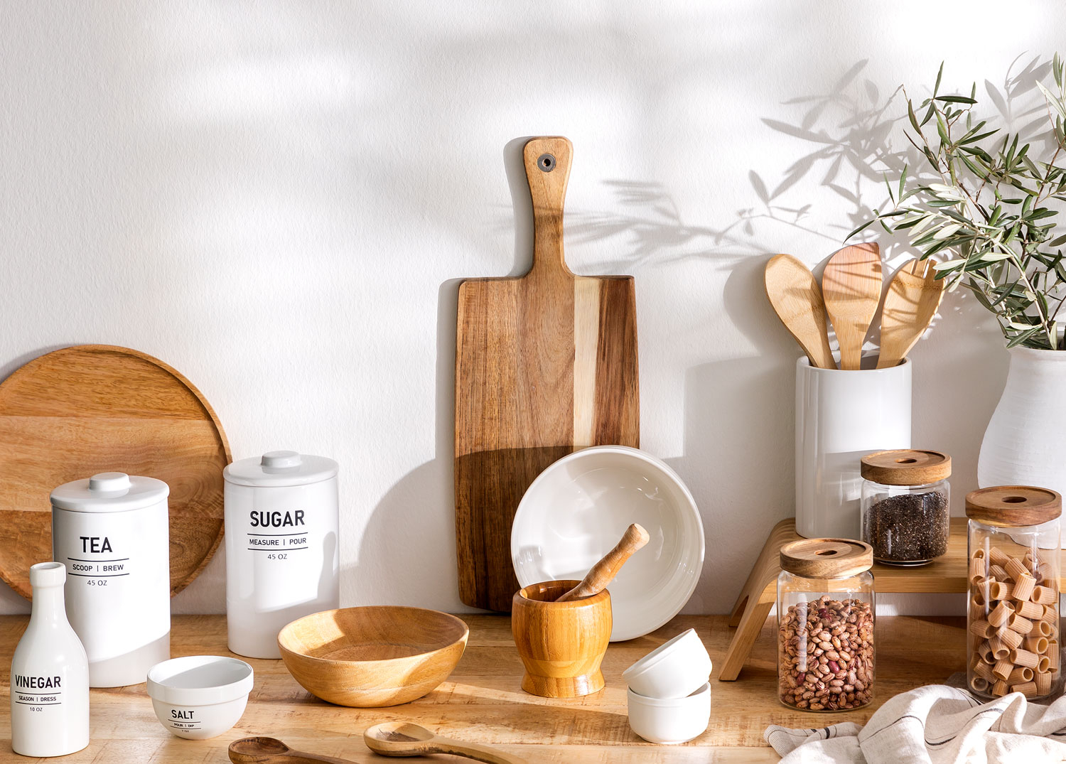 Natural style kitchenware